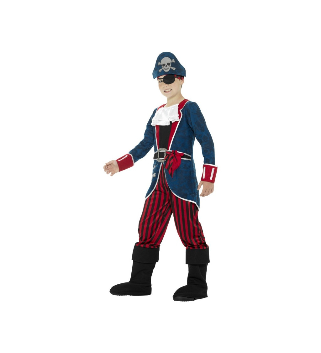 Dětský kostým pirátského vůdce