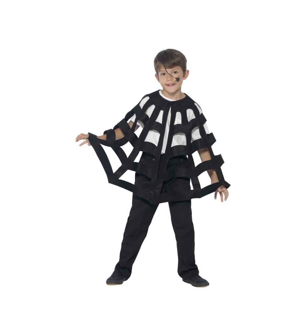 Dětský kostým - Pavoučí plášť (pavučina)