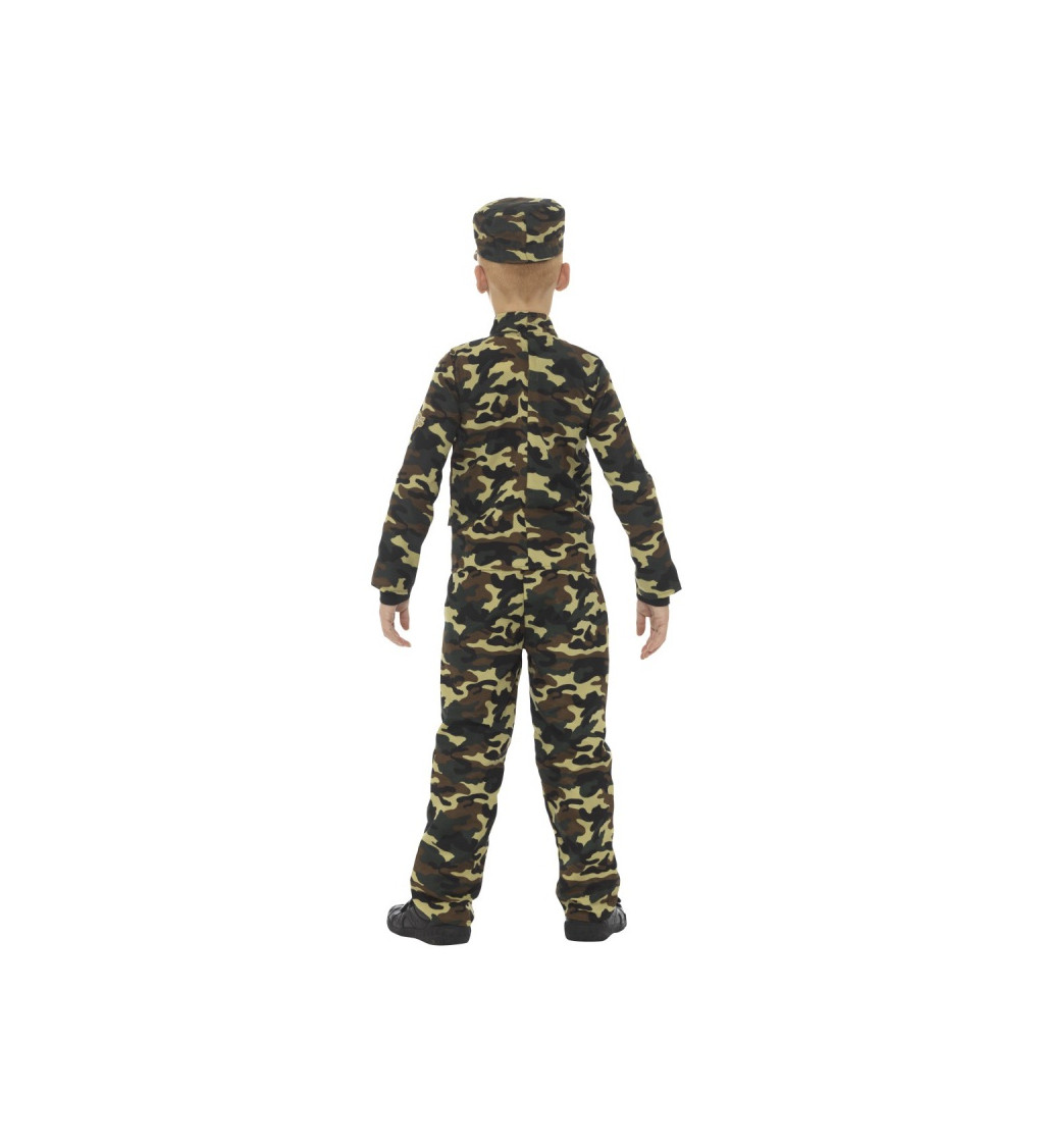 Dětský kostým - maskovaný voják