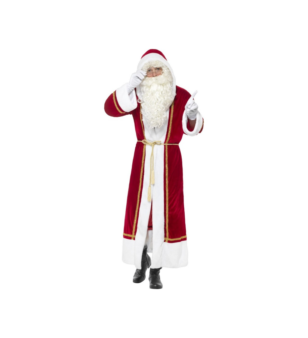 Luxusní plášť Santa Claus