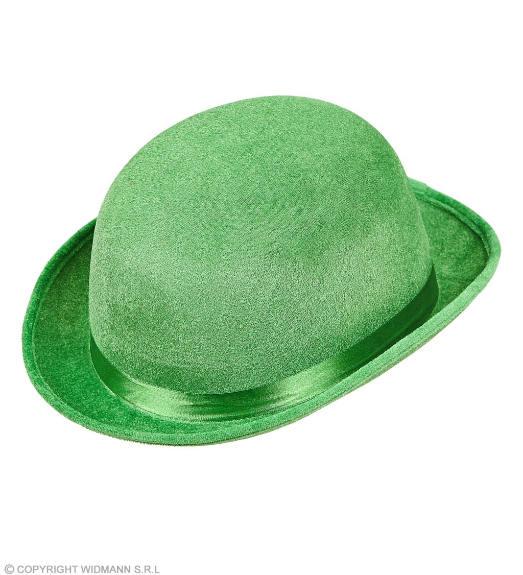 Zelený třpytivý klobouk - Sv. Patrik