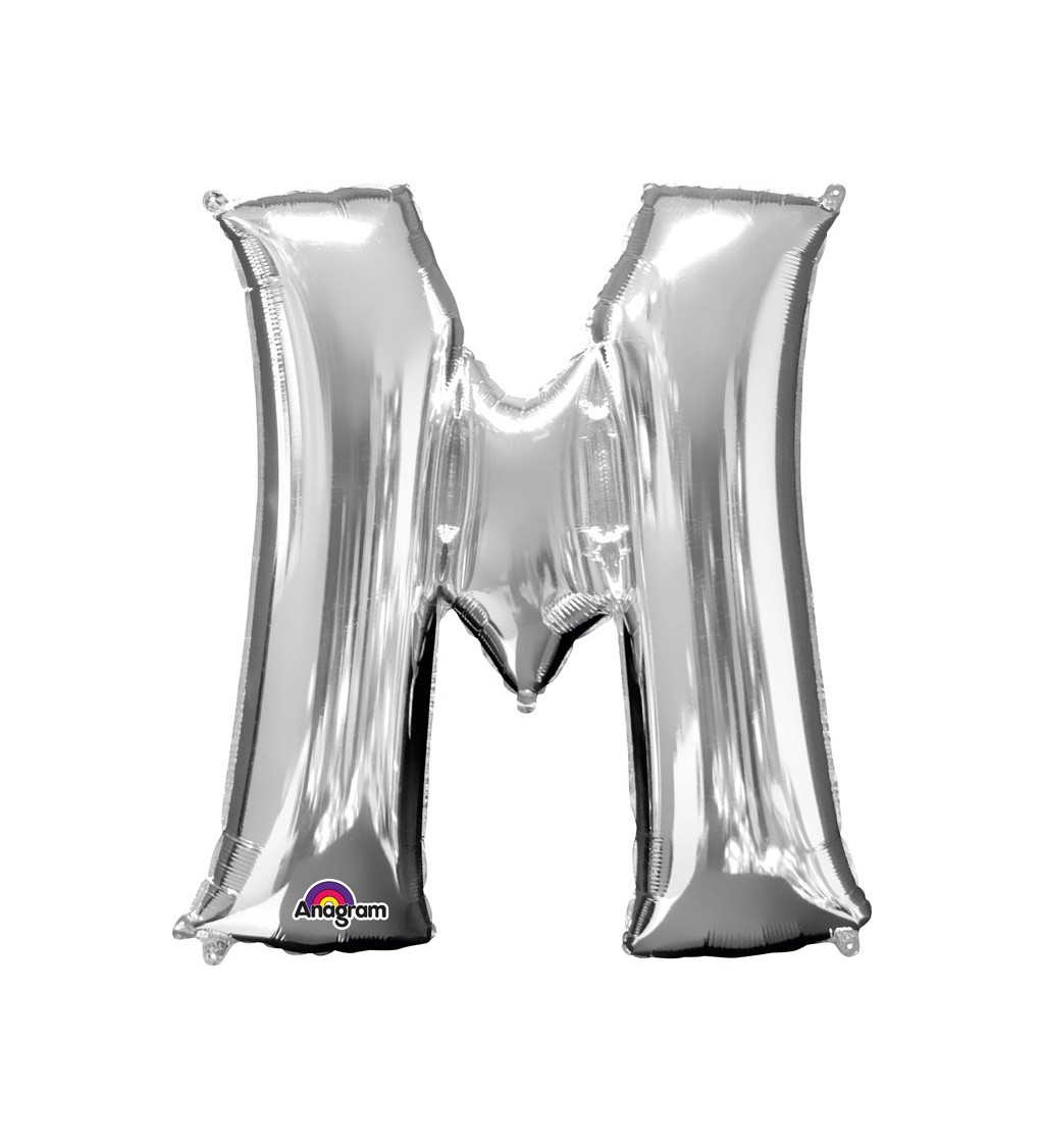 Fóliový balónek M (stříbrný)