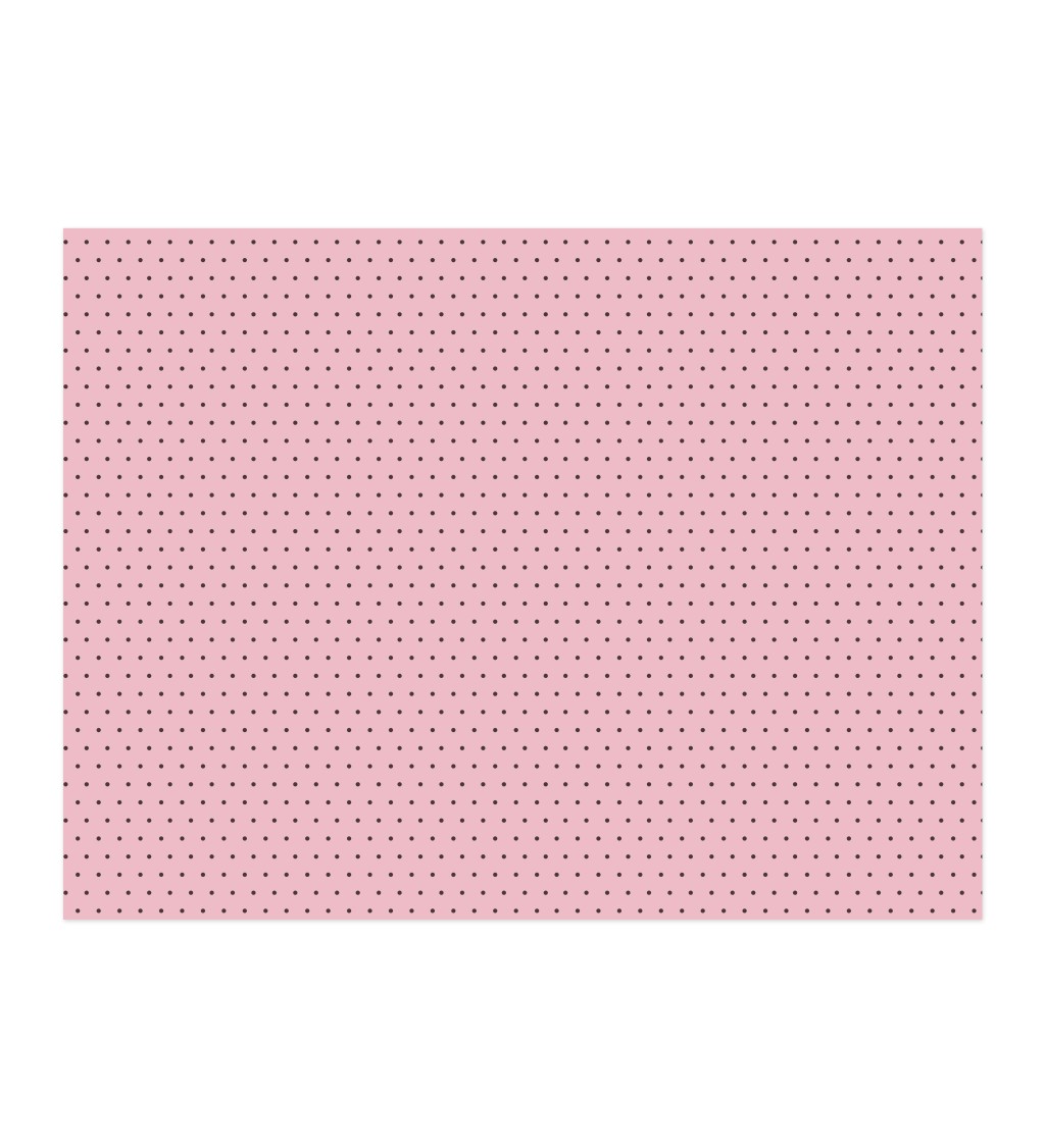 Papírové prostírání - růžové