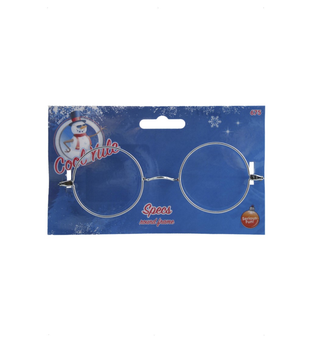 Brýle Santa - kulaté obroučky