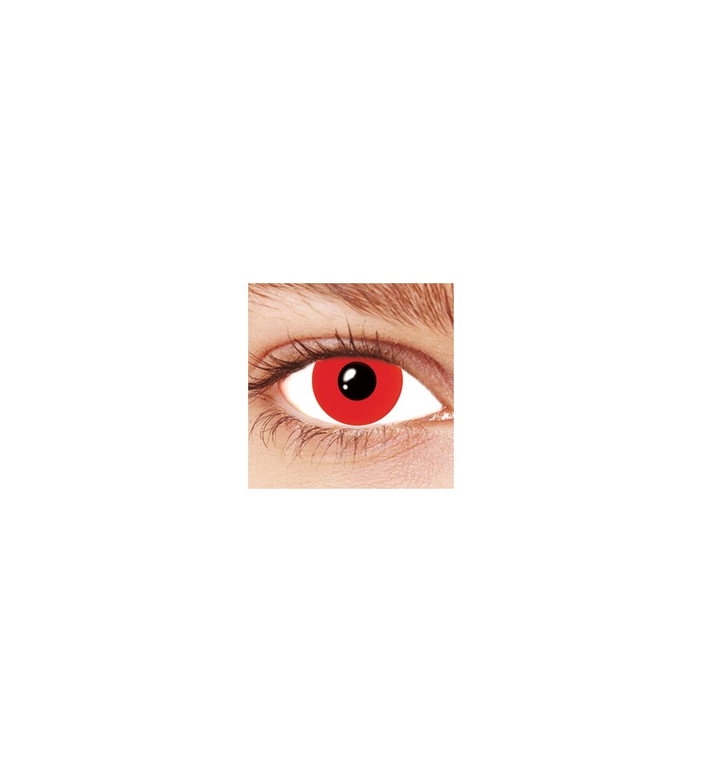Kontaktní čočky - Červená