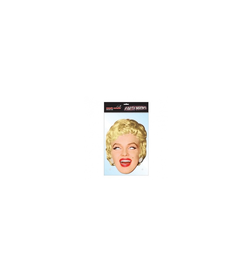 Maska Marilyn Monroe - papírová
