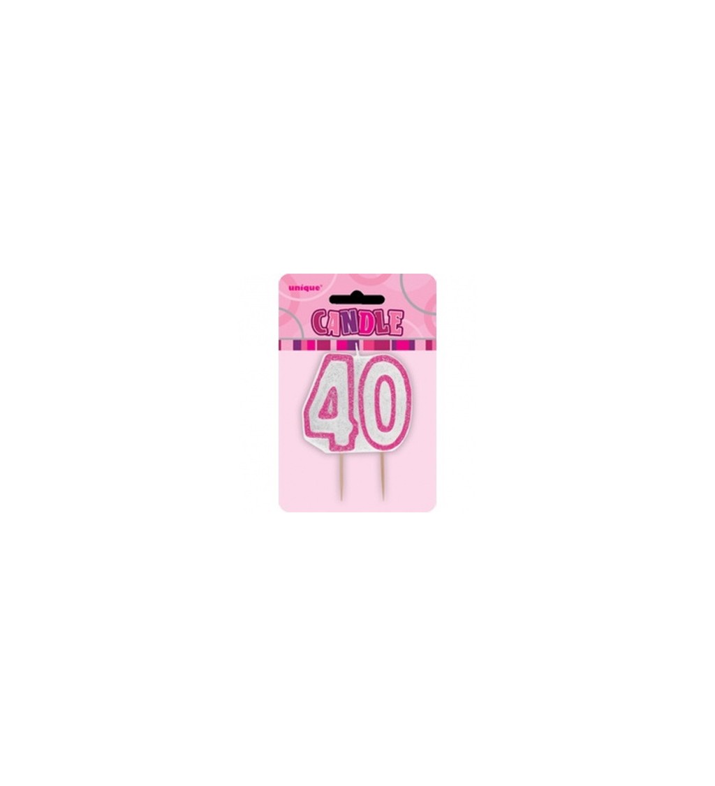 Svíčka - číslo 40