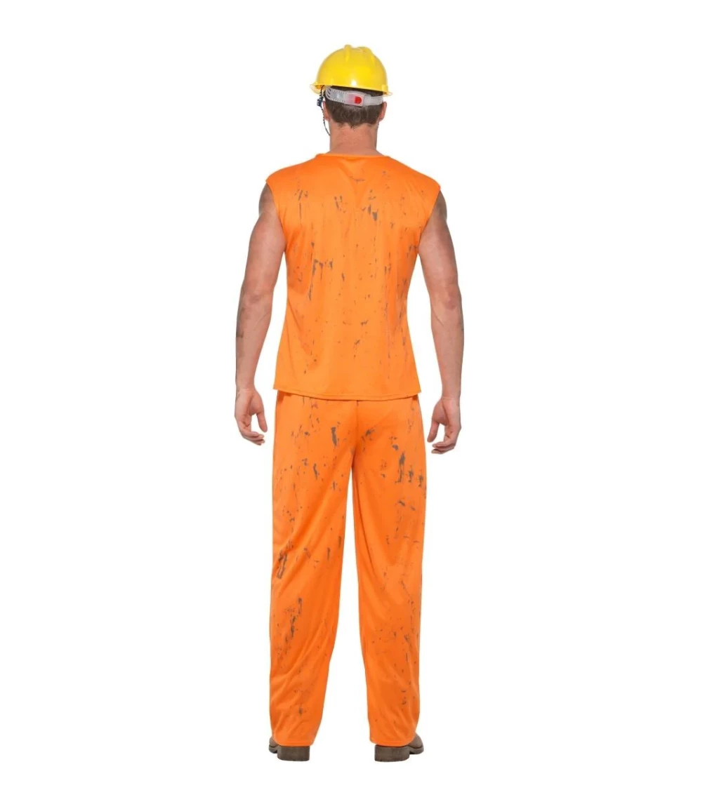 Oranžový kostým - horník