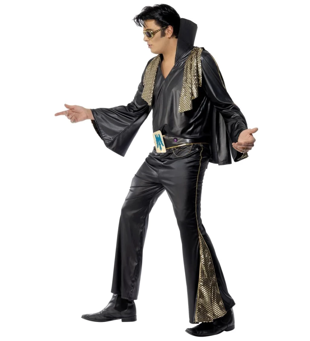 Kostým Elvis II - černý