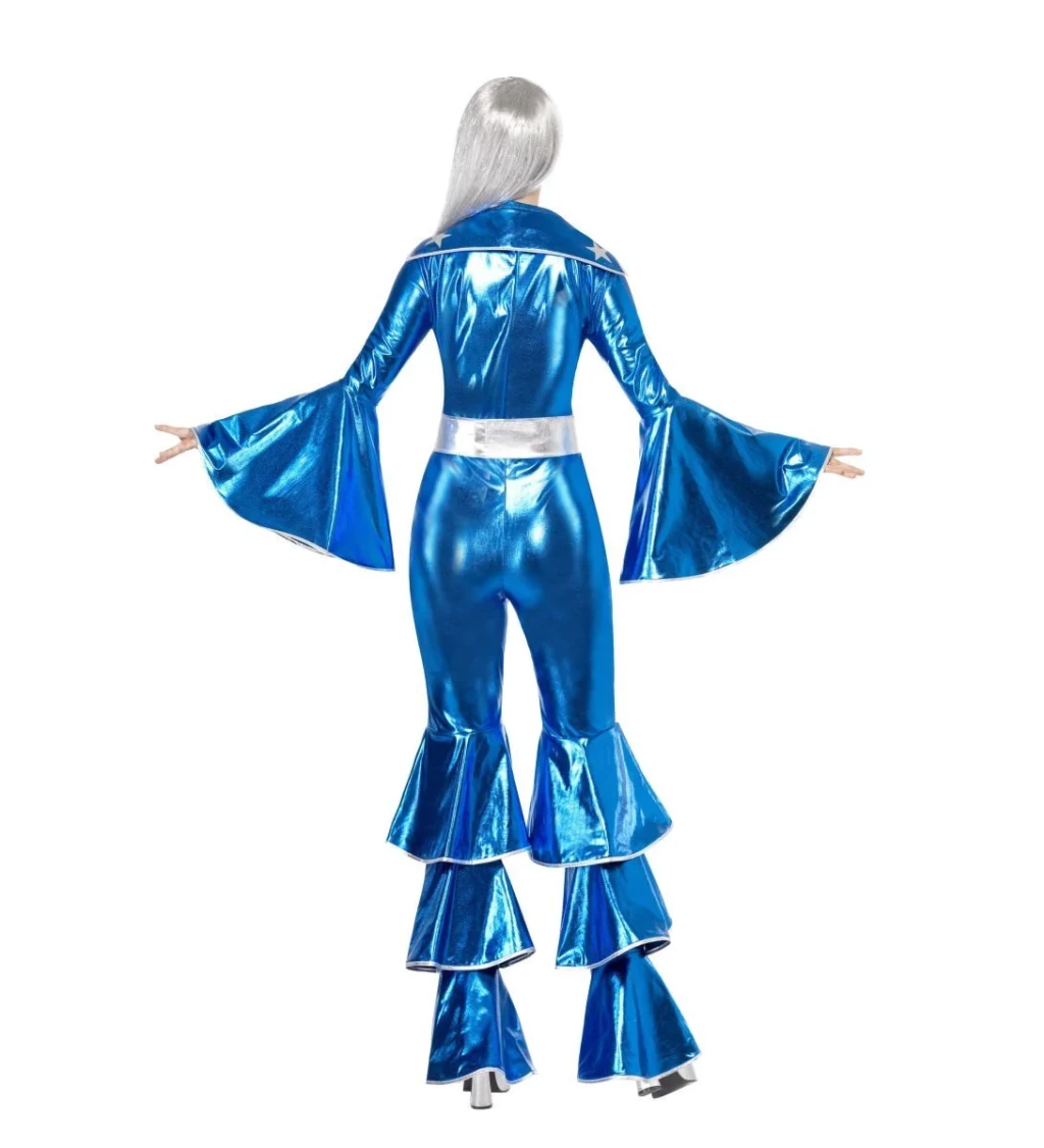 Kostým Tanečnice 70. léta - modrý
