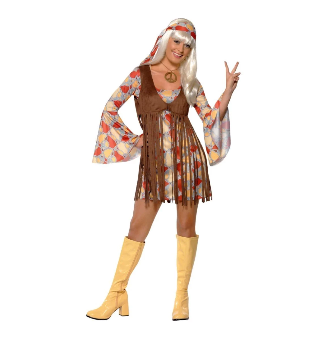 Kostým Hippie žena - vesta I