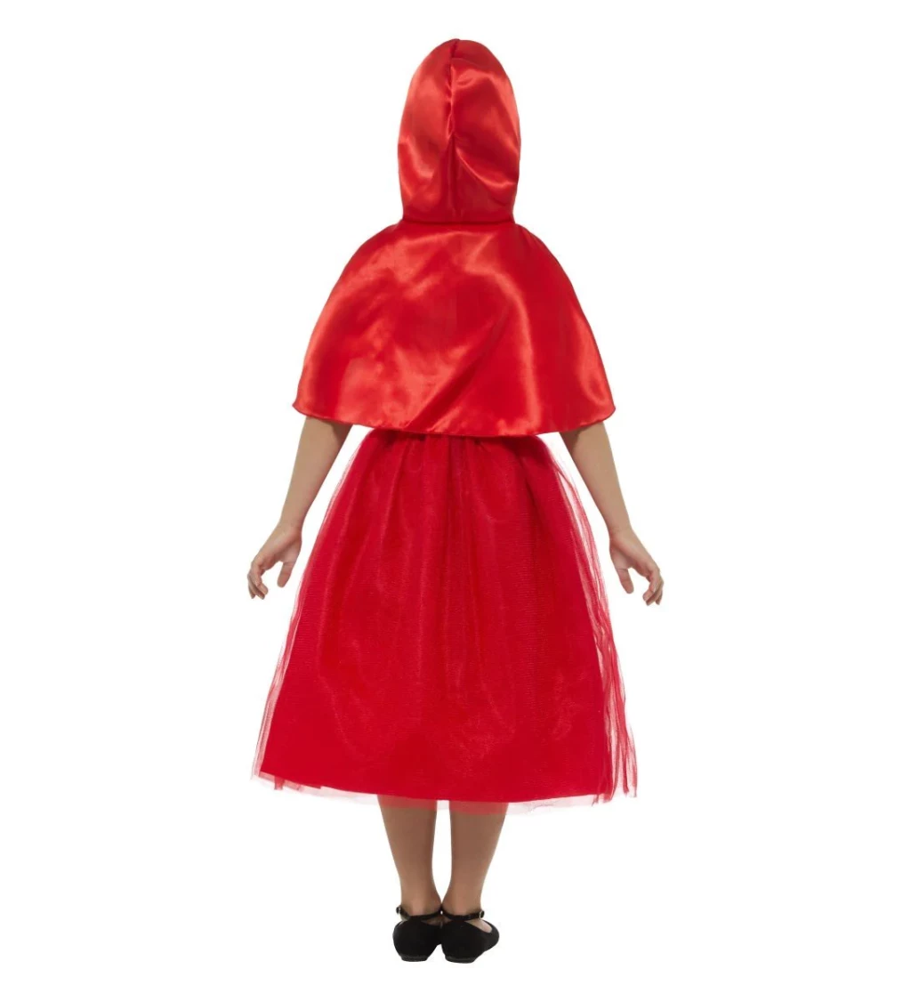 Dívčí kostým - červená Karkulka