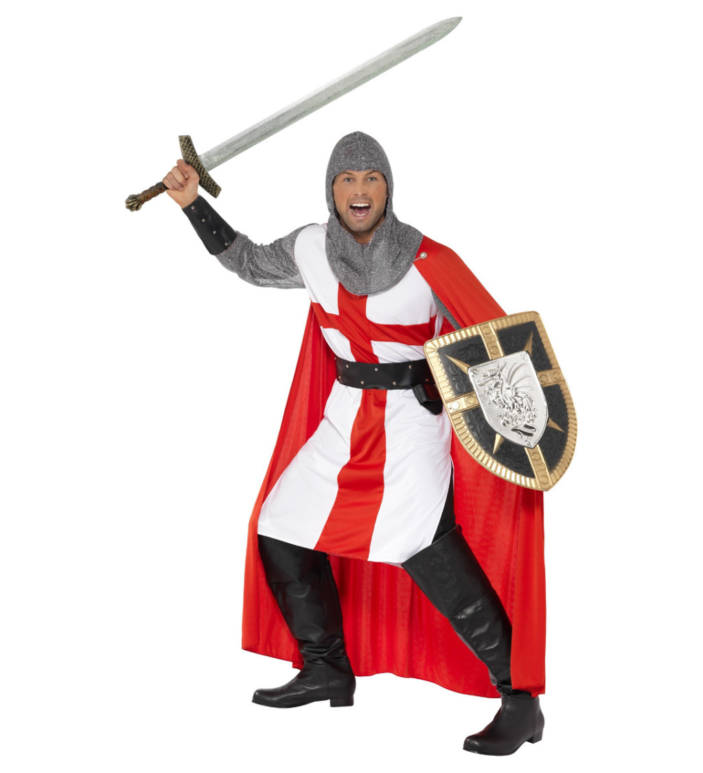 Kostým Středověký rytíř - dlouhý plášť
