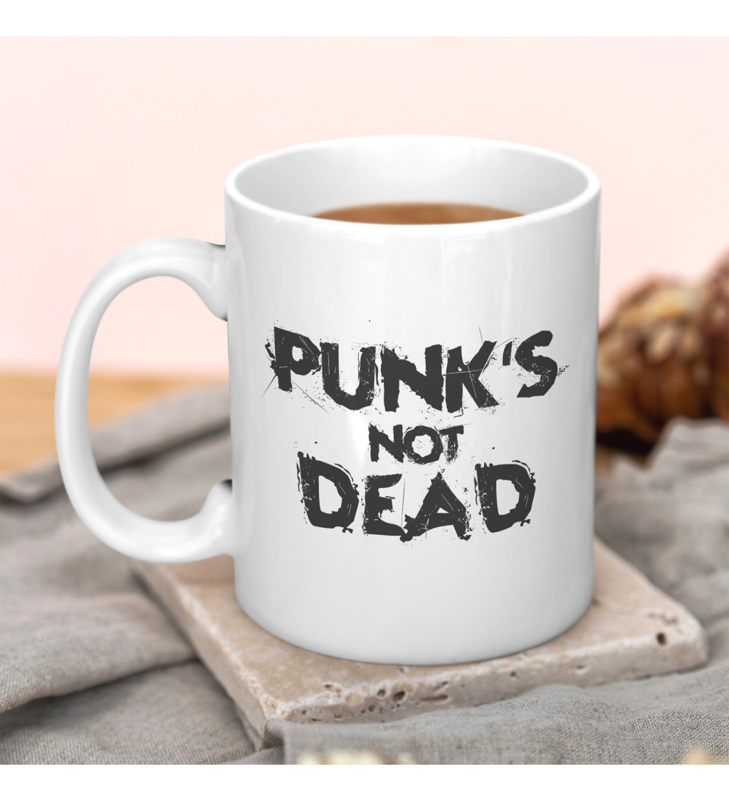 Hrnek Punks not dead