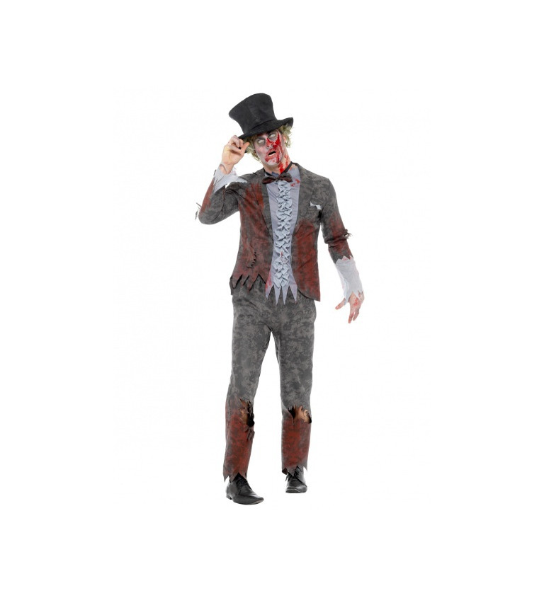 Kostým - zombie gentleman