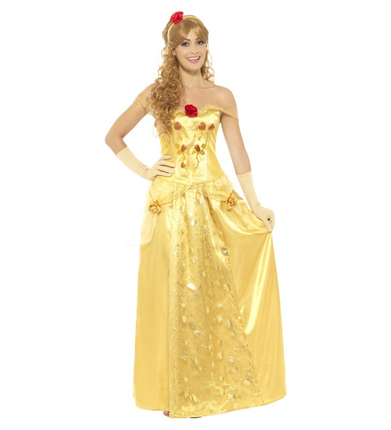 Kostým - princezna zlatovláska