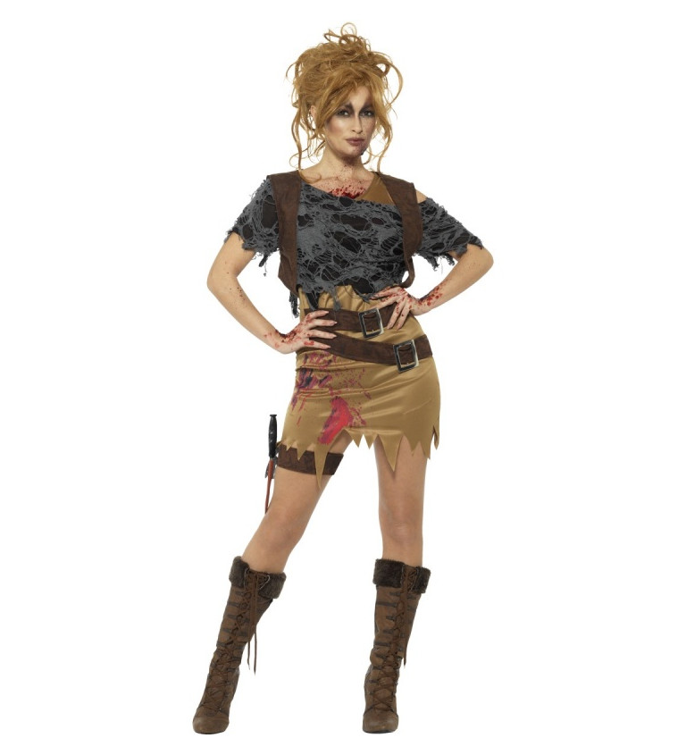 Dámský kostým - Zombie Lovkyně