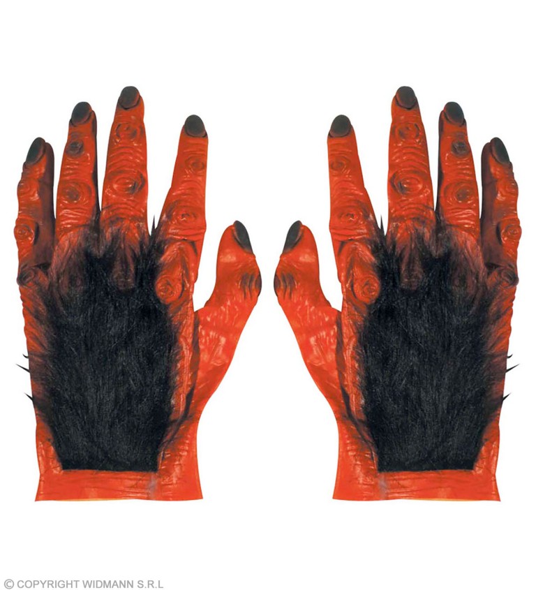 Ďábelské chlupaté rukavice