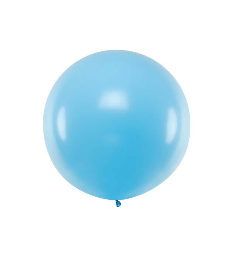 Velký balónek - světle modrý - 1ks