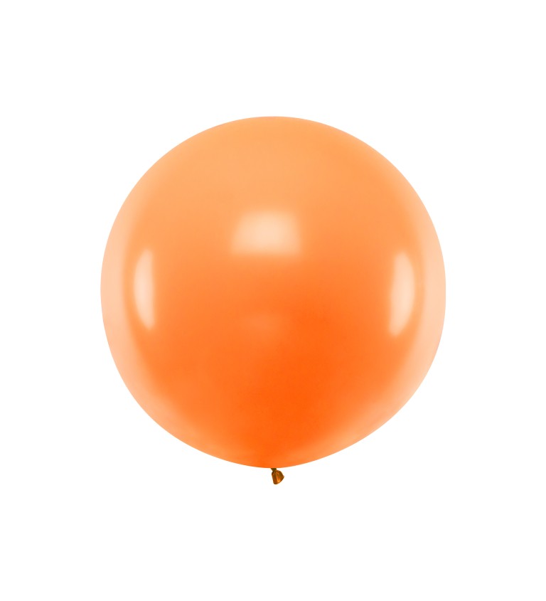 Velký balónek - oranžový - 1ks