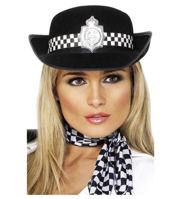 Policejní čepice se znaky - dámská