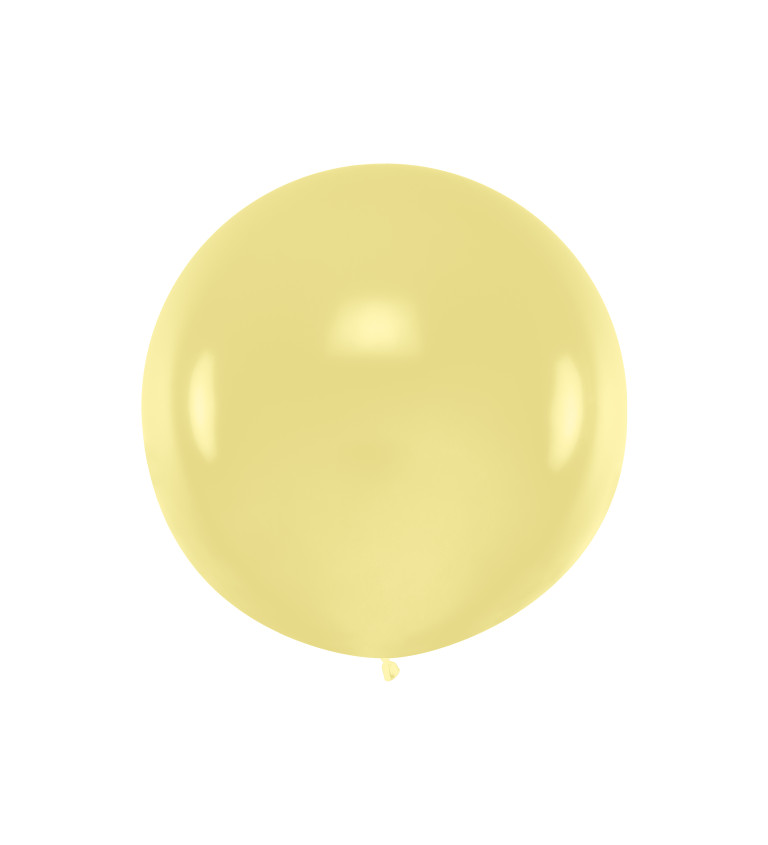 Velký balónek - krémový - 1ks