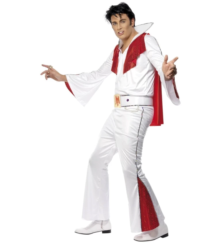 Kostým Elvis II - bílý