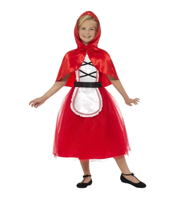 Dívčí kostým - červená Karkulka