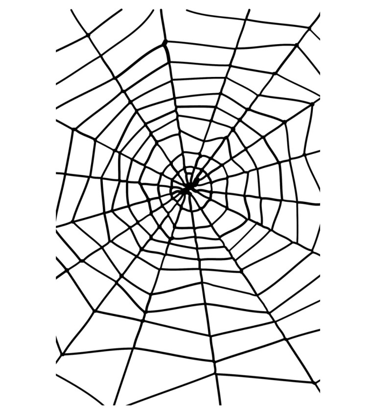 Pavoučí síť - černá