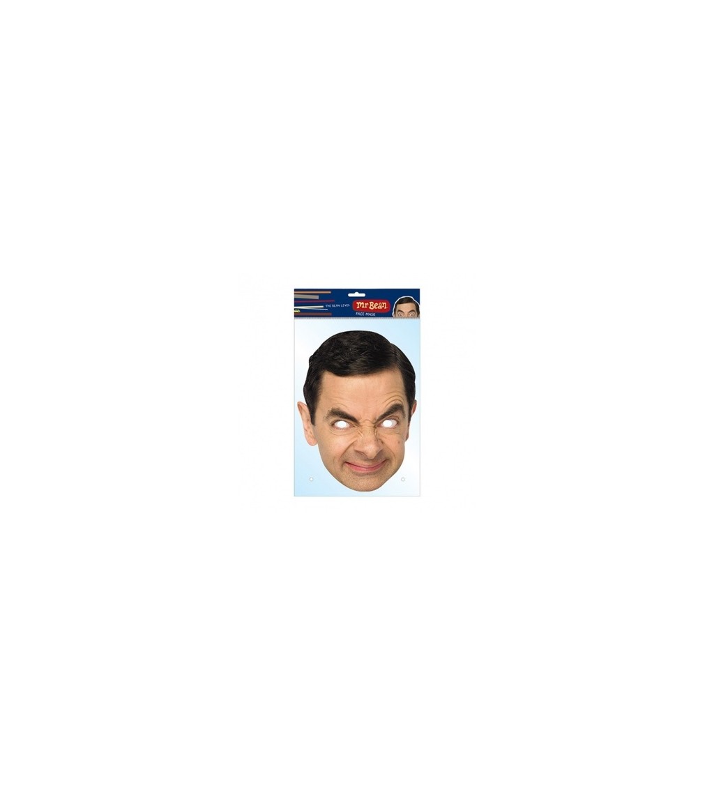 Maska Mr. Bean - papírová