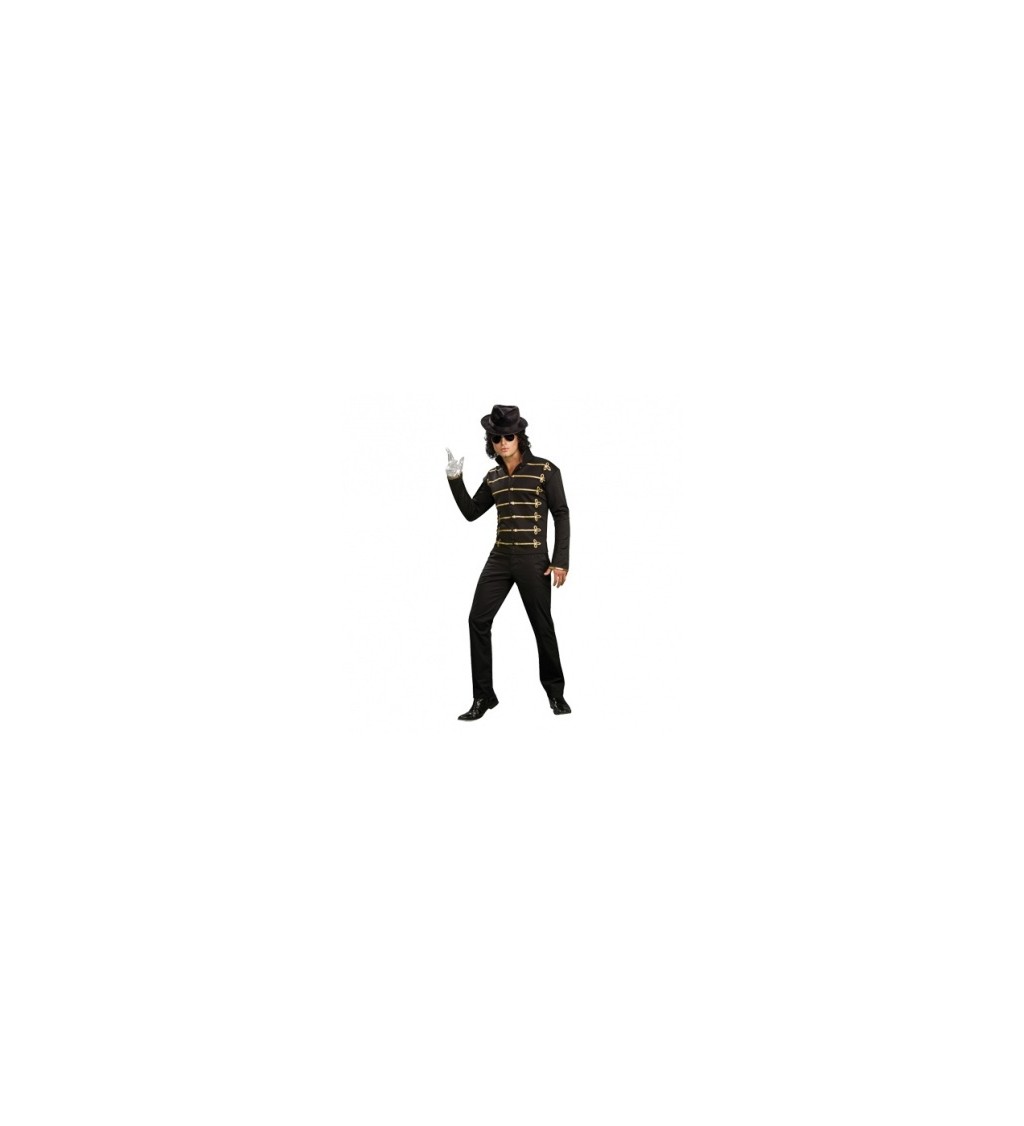 Kostým Michael Jackson - černá bunda