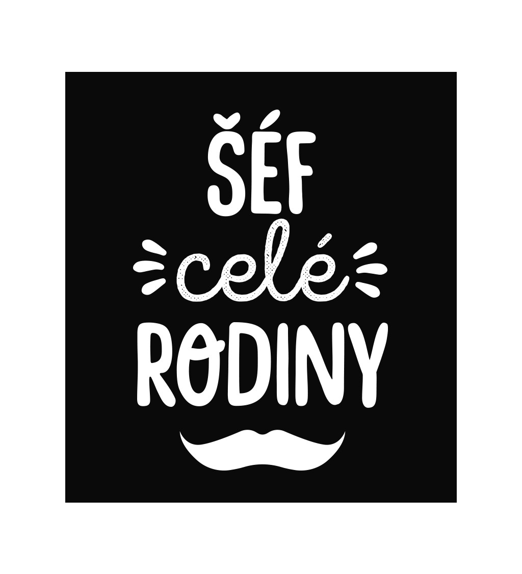 Zástěra černá - Šéf celé rodiny