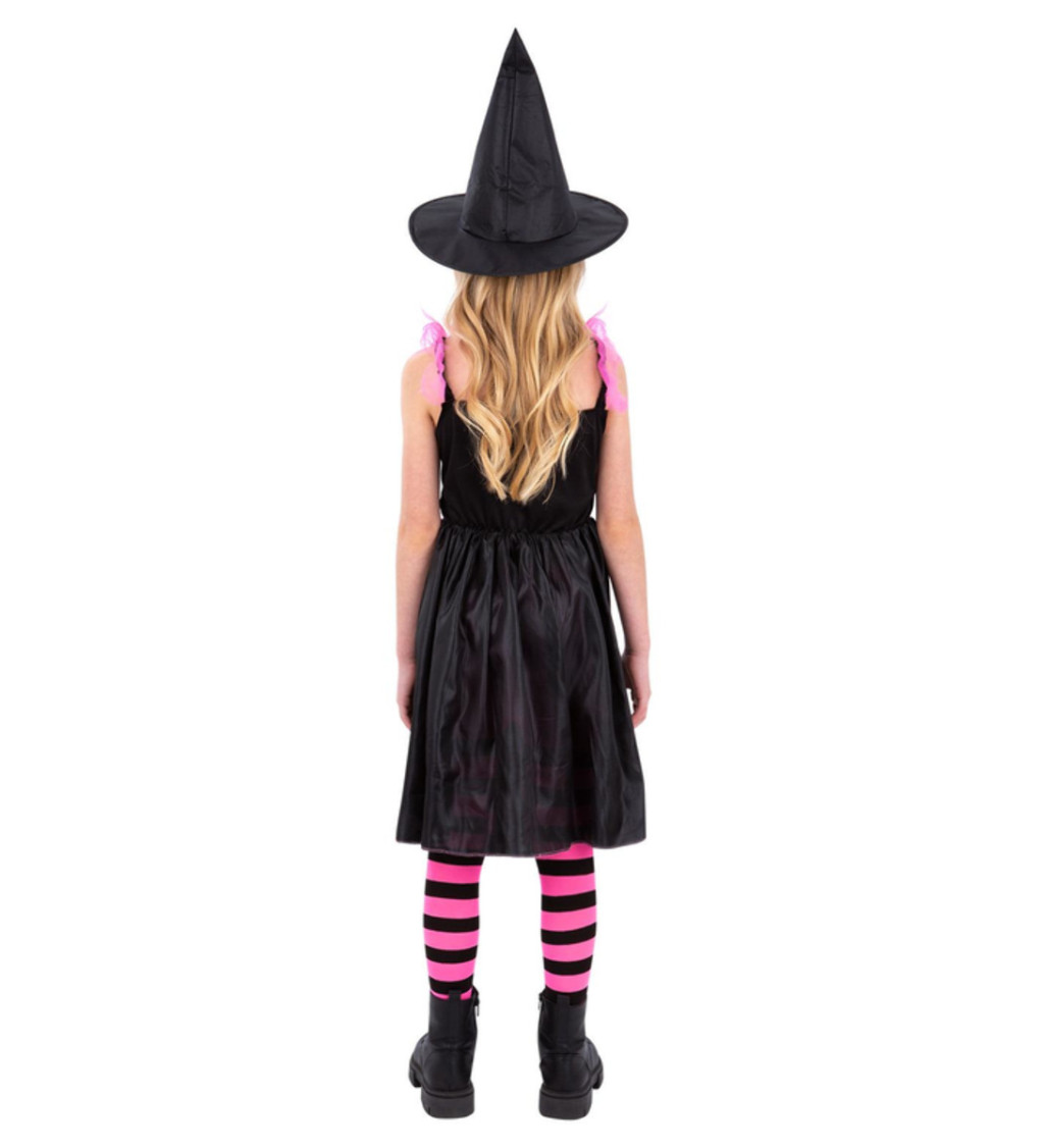 Dětský kostým malé čarodějky