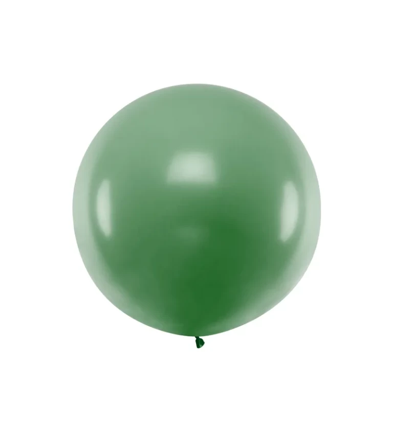Velký balónek - tmavě zelený - 1ks