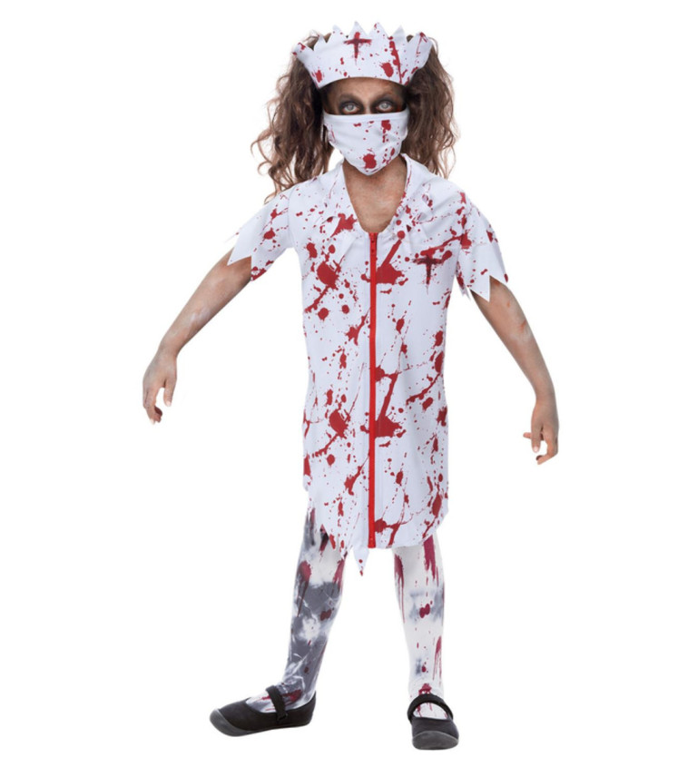 Zombie sestra dívčí kostým